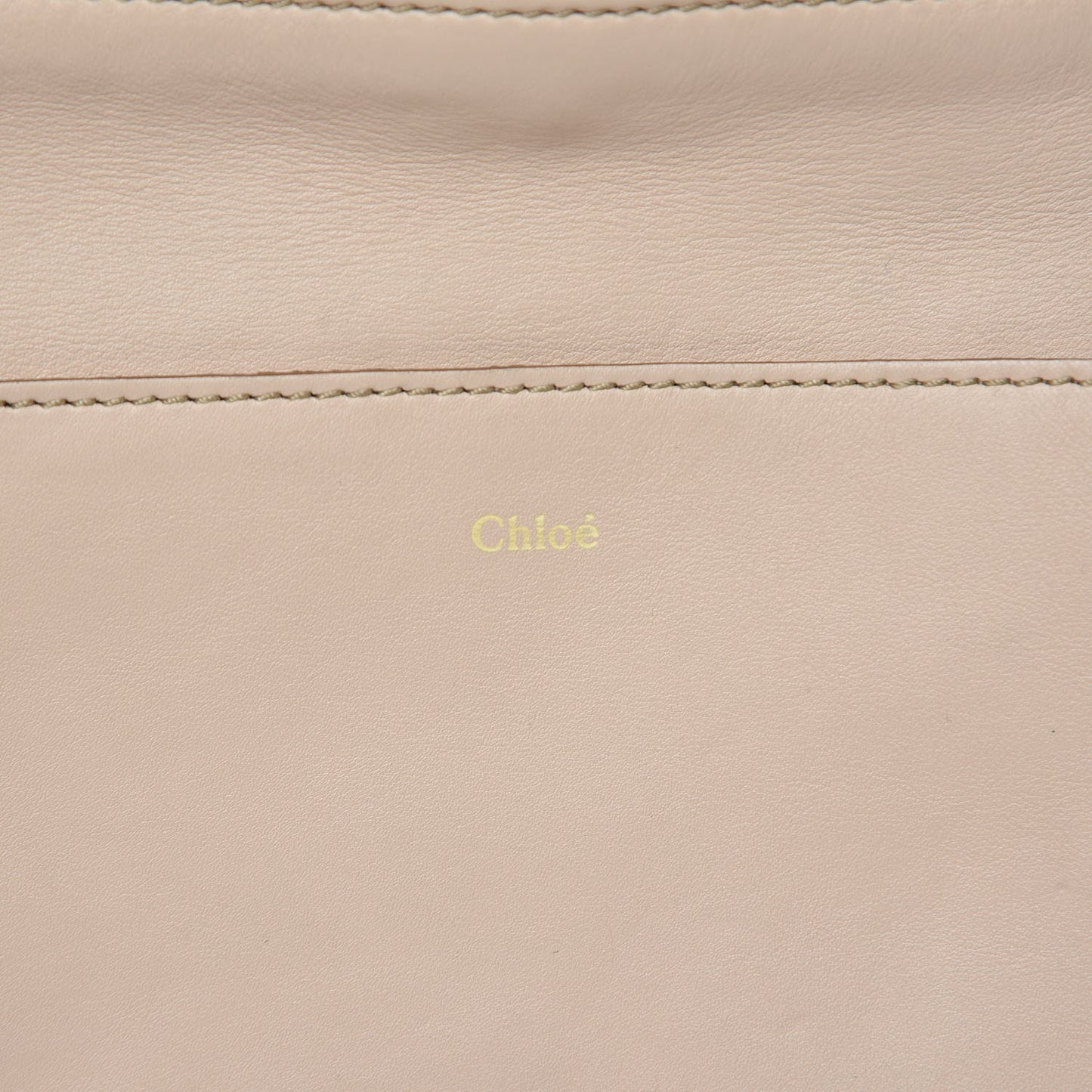 Calfskin Lucy Shoulder Bag Beige
