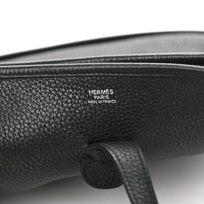 Hermes Taurillon Clemence Evelyne III PM Black 6 of 12