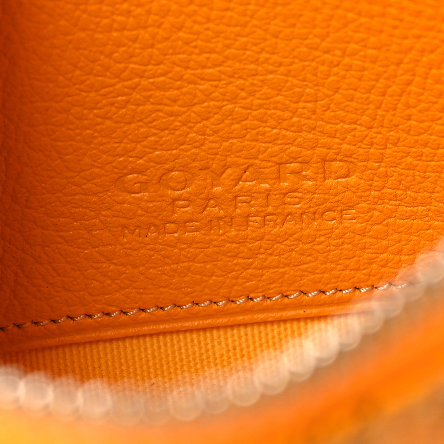 Goyardine Mini Senat Pochette Yellow