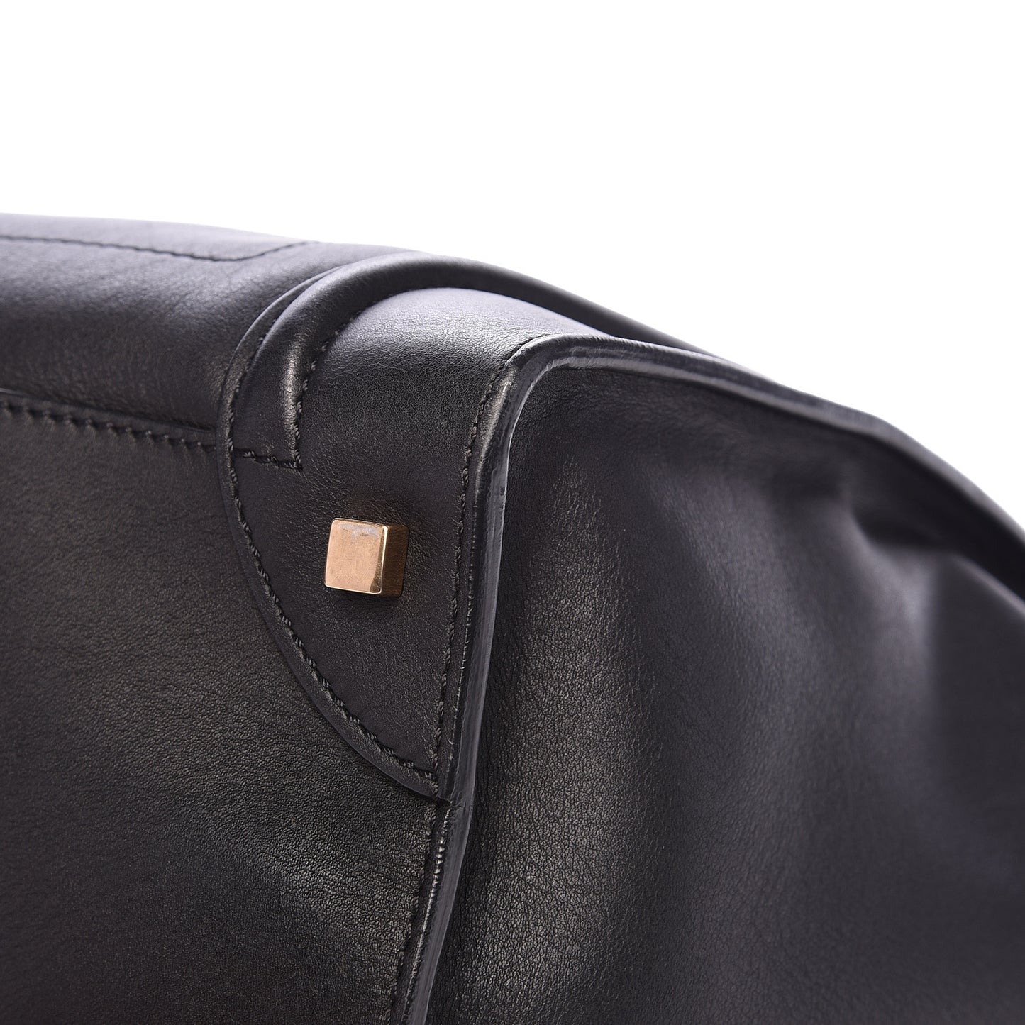 Smooth Calfskin Mini Luggage Black