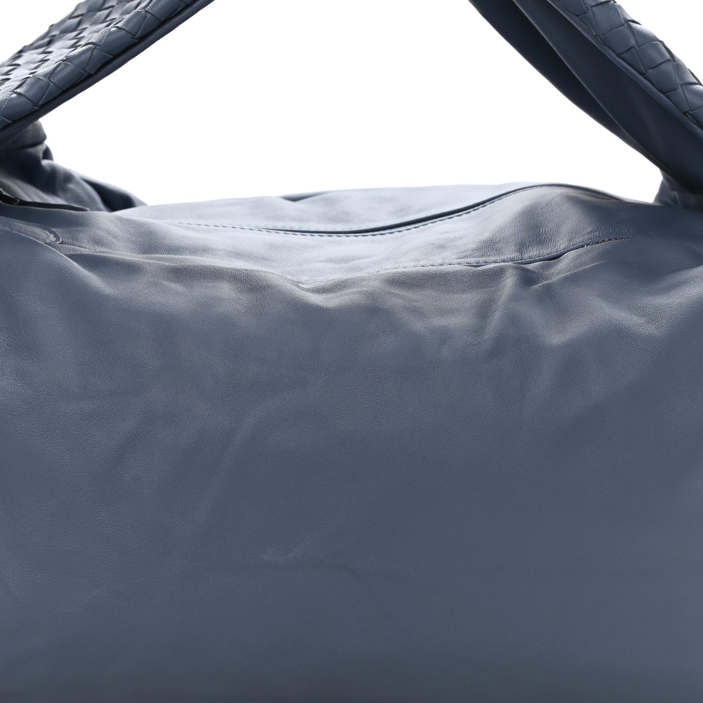 Nappa Intrecciato Large Knot Hobo Krim