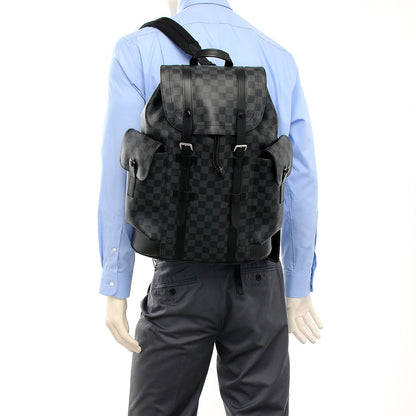 Louis Vuitton Damier Graphite Christopher PM Backpack 2 of 13