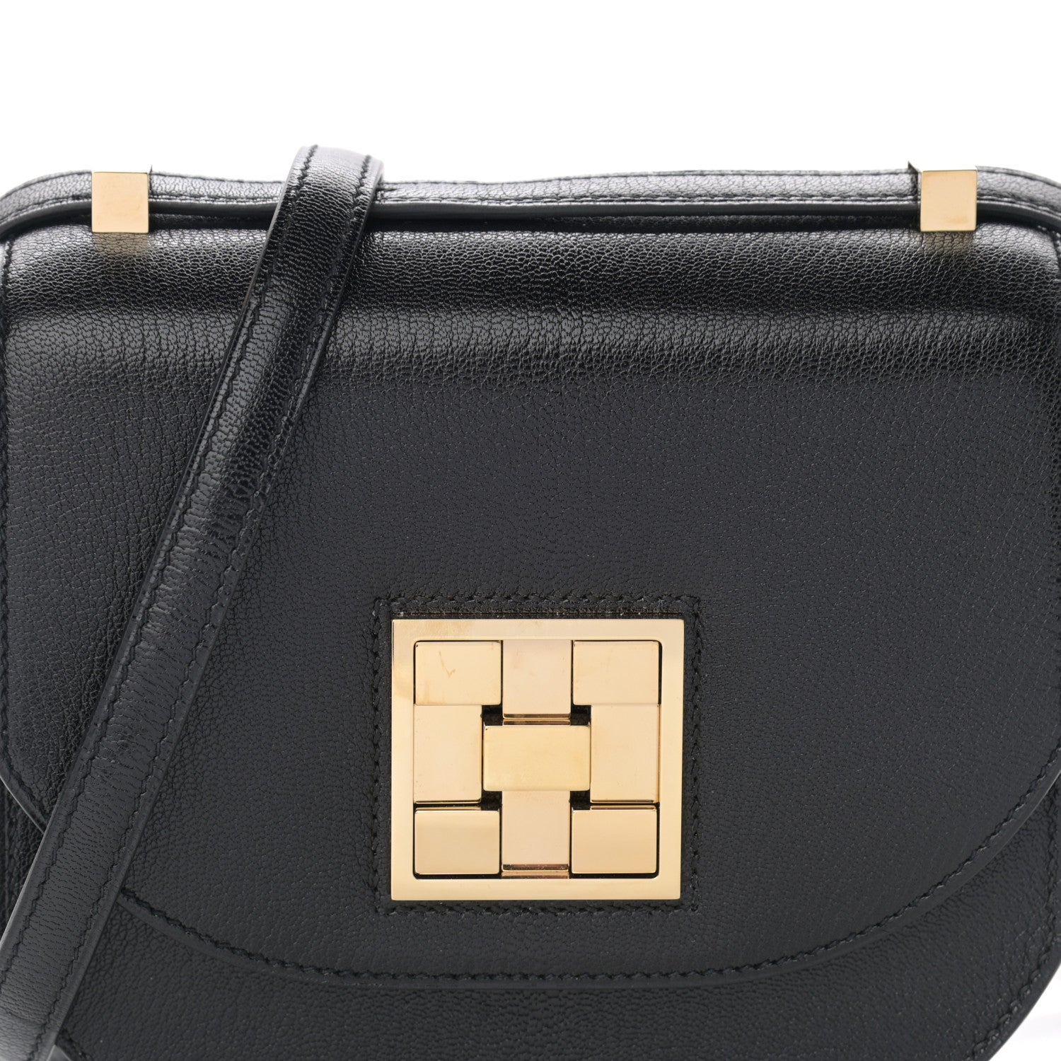 Hermes Chevre Mysore Mosaique Au 24-17 Black 8 of 11