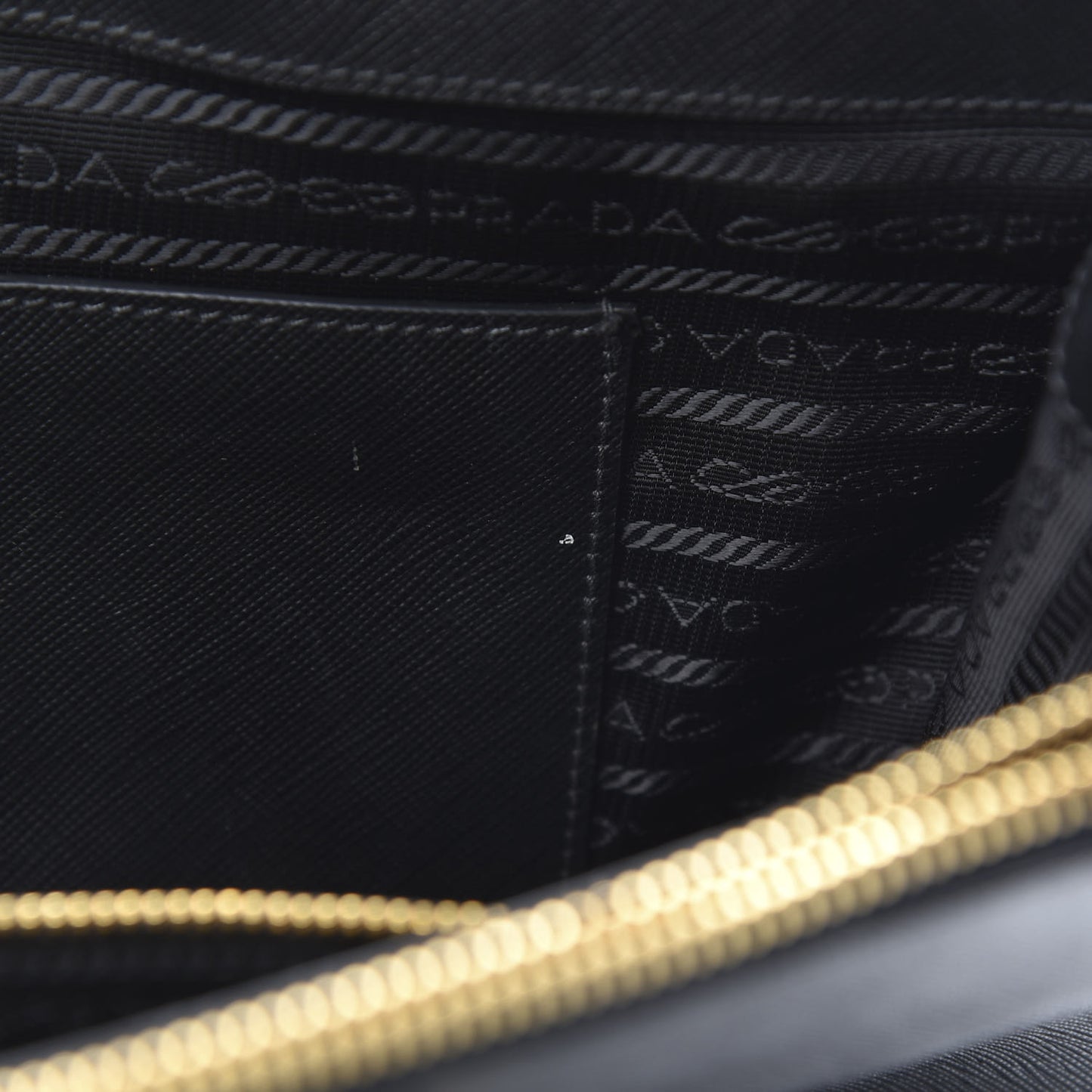 Saffiano Large Galleria Double Zip Tote Black