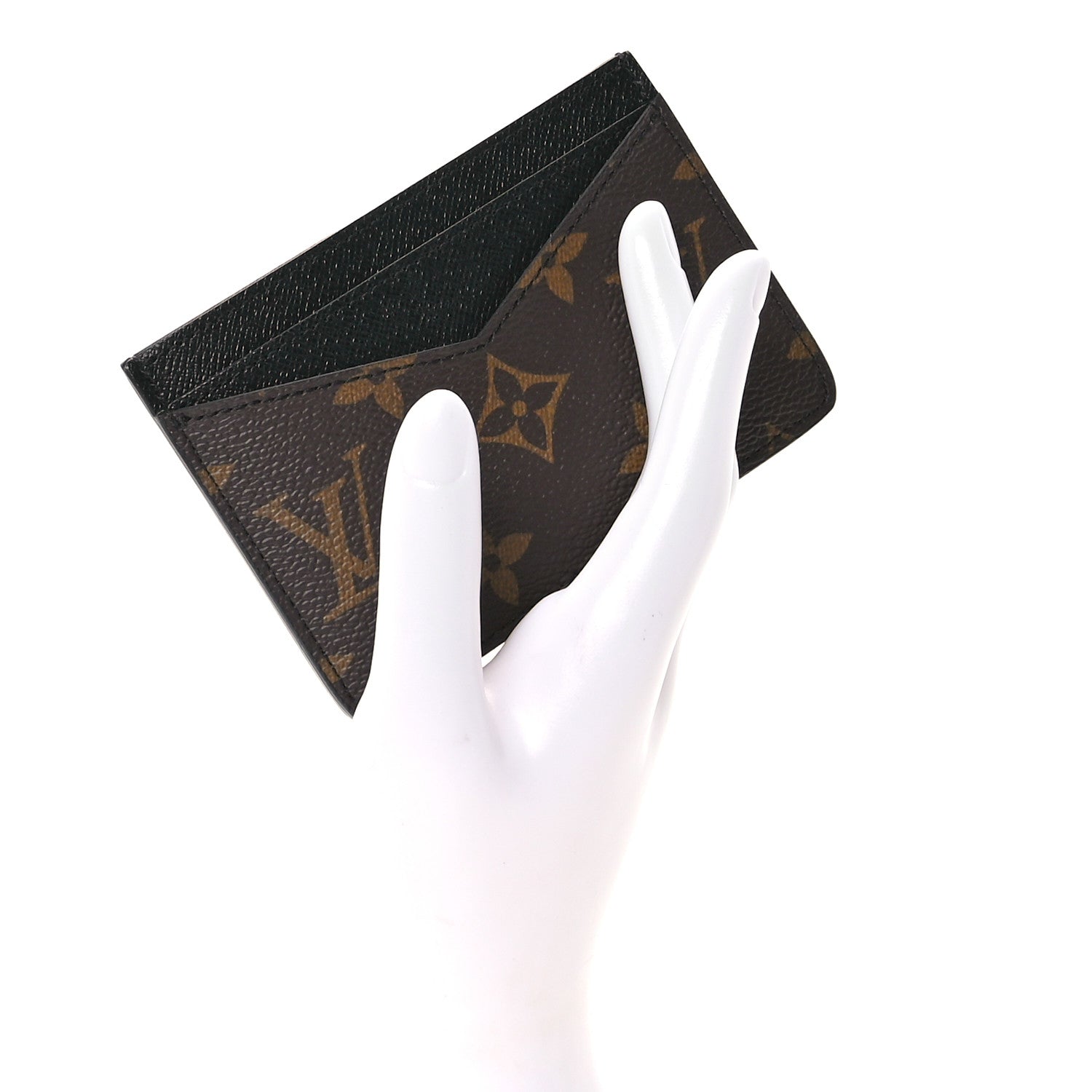 Louis Vuitton Monogram Macassar Neo Porte-Cartes Card Holder 2 of 7