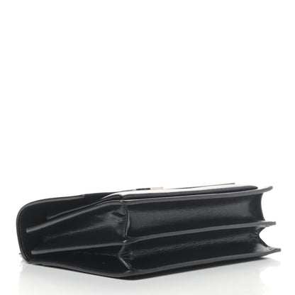 Saint Laurent Calfskin Medium Monogram Sunset Black 3 of 9