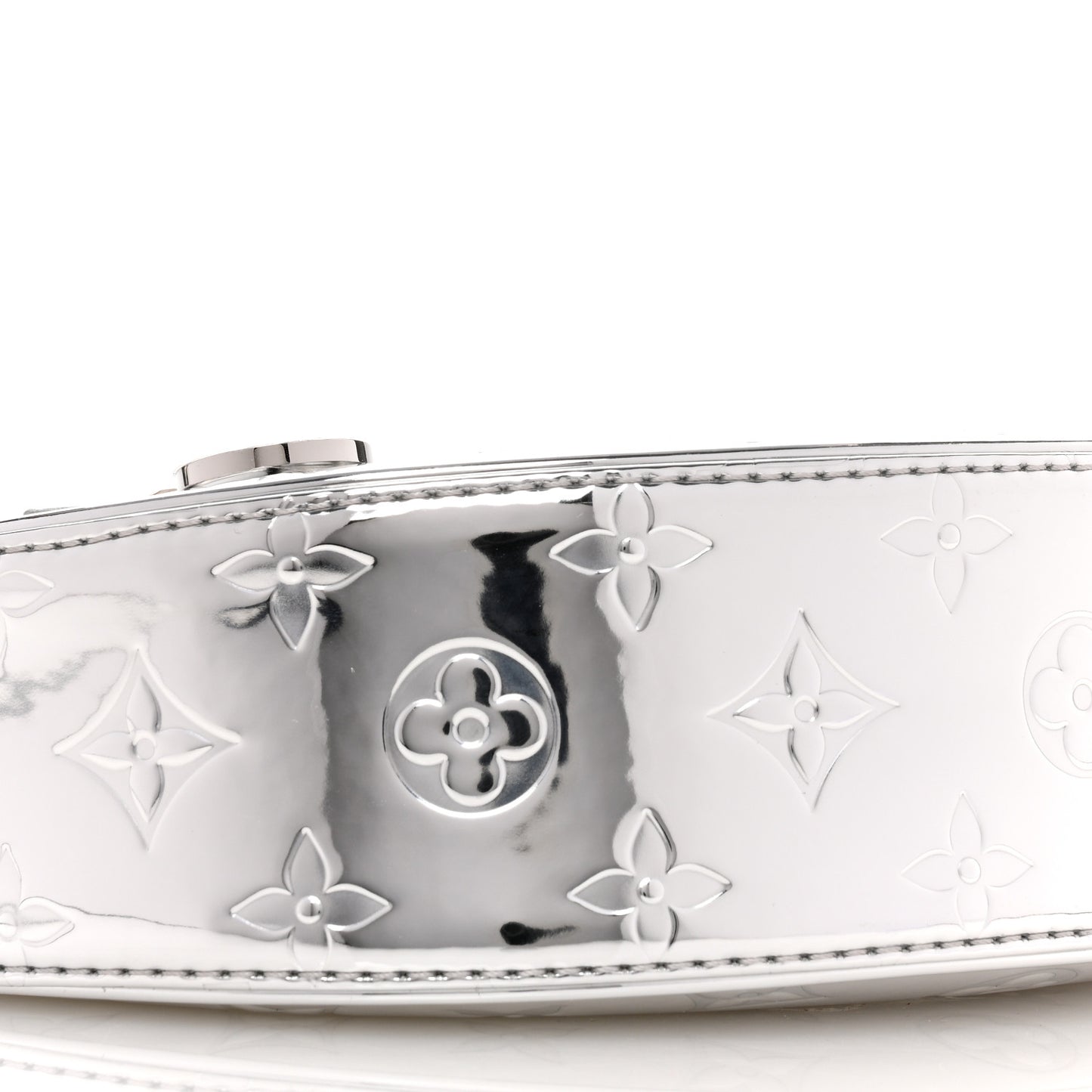 Monogram Miroir Loop PM Silver