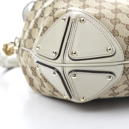 Gucci Monogram Medium Indy Top Handle Bag Off White 8 of 10