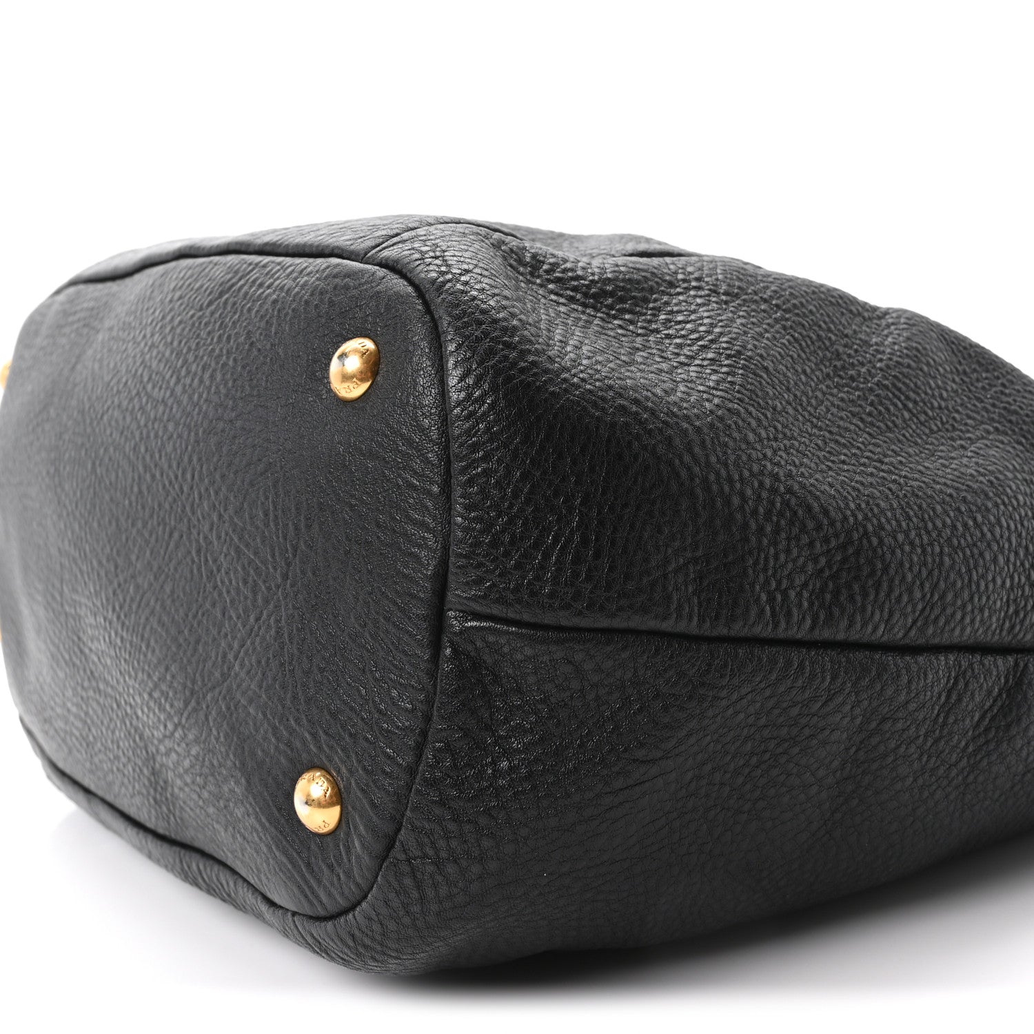 Prada Vitello Daino Shopping Tote Black 10 of 10