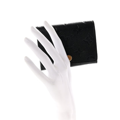 Louis Vuitton Empreinte Business Card Holder Black 7 of 7