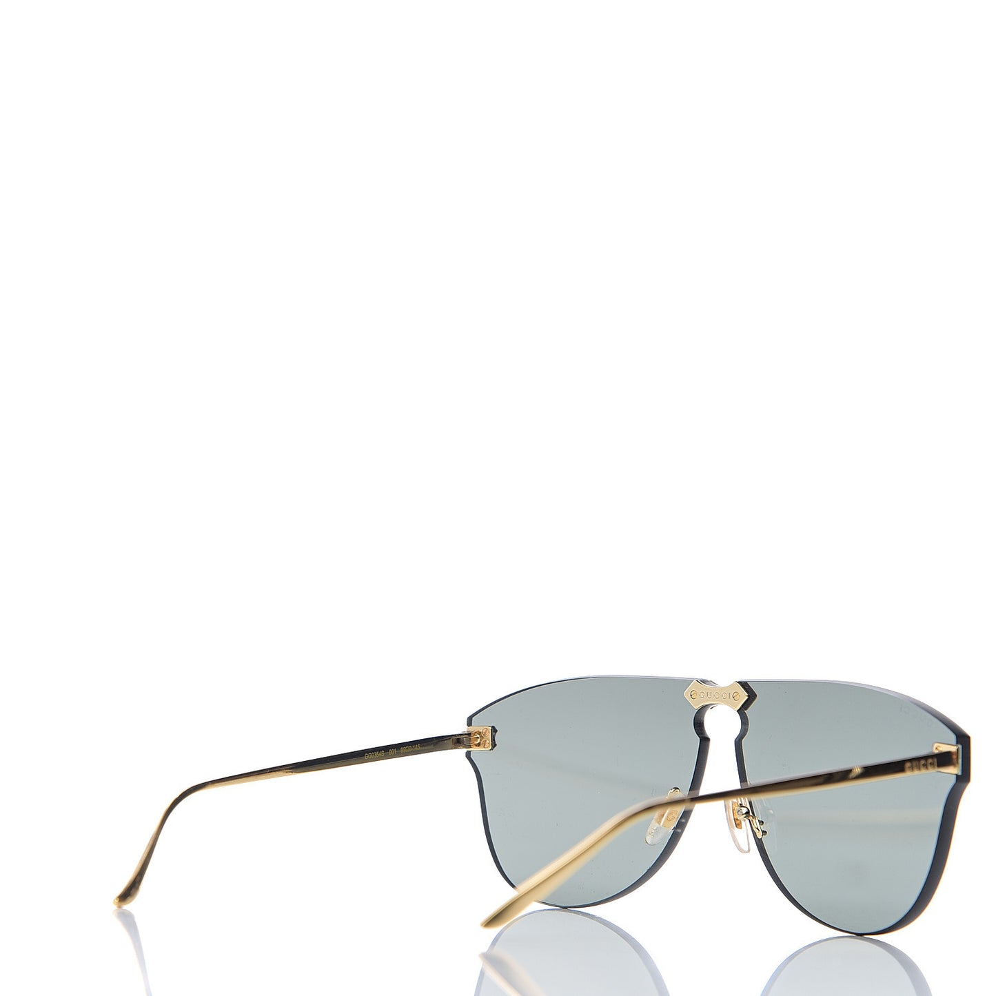 Rimless Sunglasses GG0354S Gold