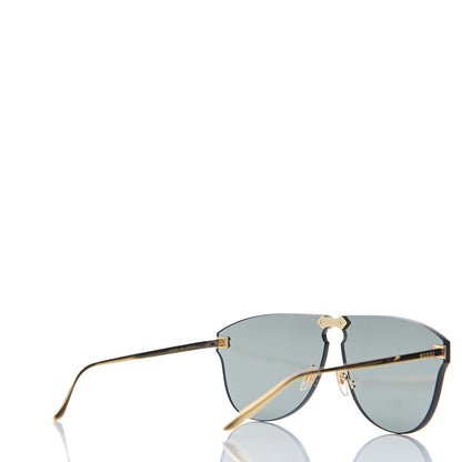 Gucci Rimless Sunglasses GG0354S Gold 4 of 8
