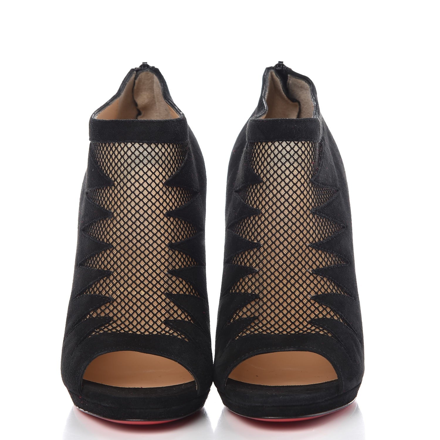 Christian Louboutin Suede Disorder 120 Booties 38.5 Black 2 of 8