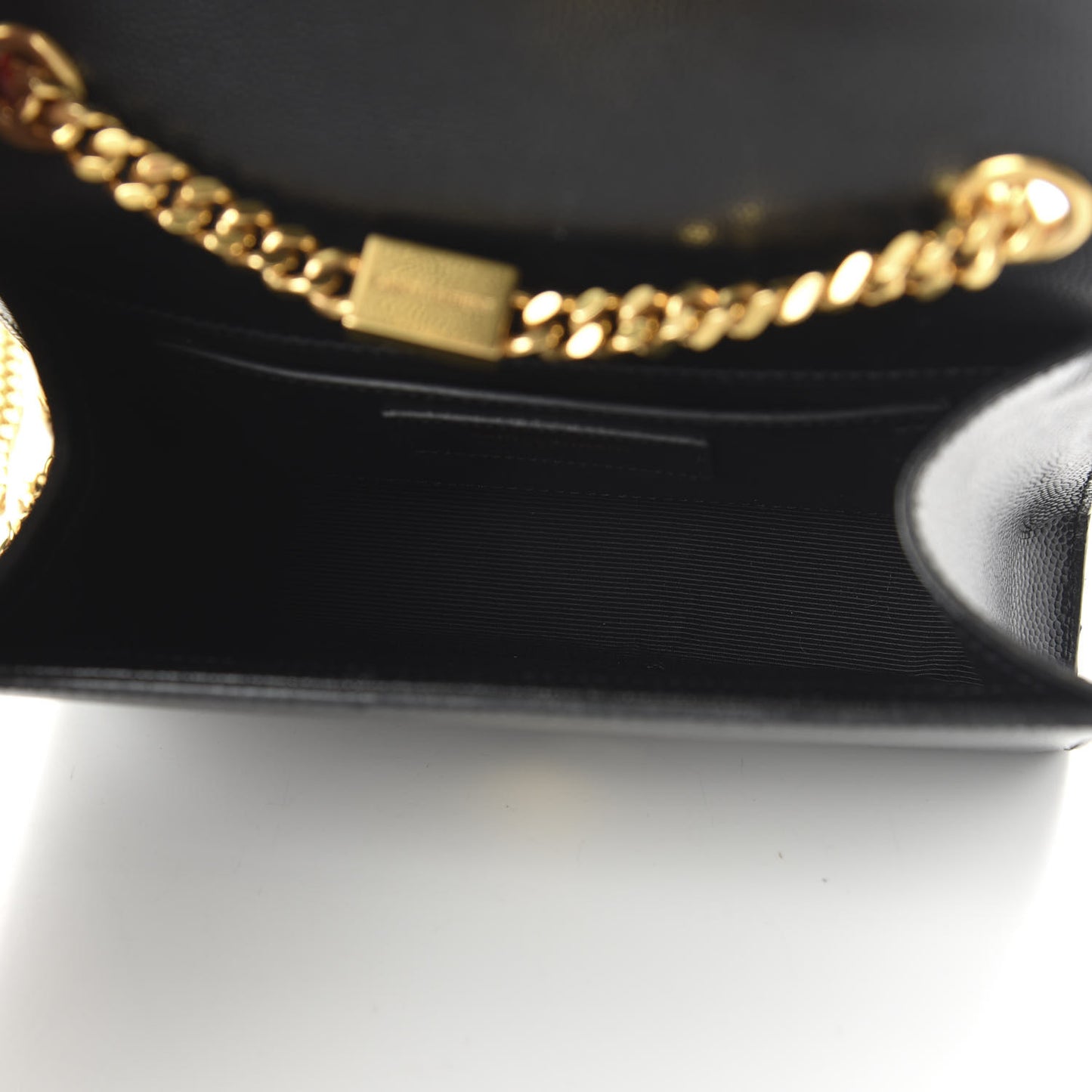 Grain De Poudre Small Monogram Kate Satchel Black