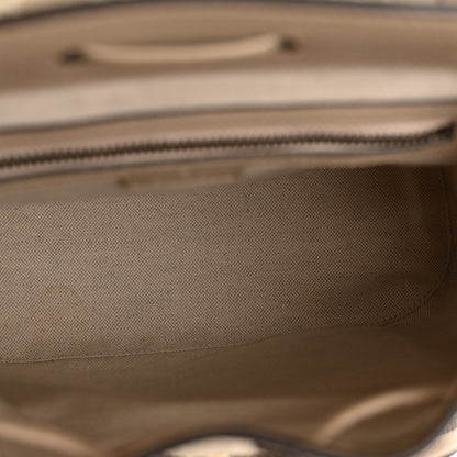 Gucci GG Supreme Monogram Azalea Calfskin Retro Interlocking G Buckle Backpack Beige Mystic White 5 of 14