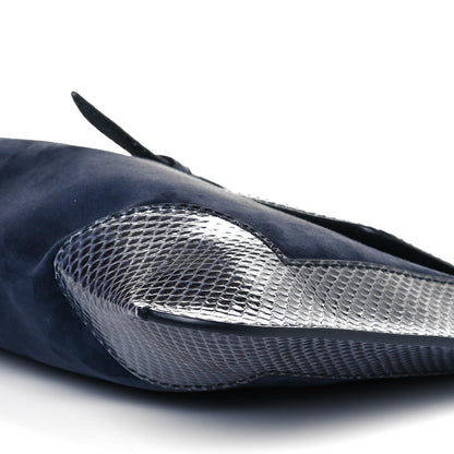Bottega Veneta Suede Intrecciato Ayers Clutch 10 of 10