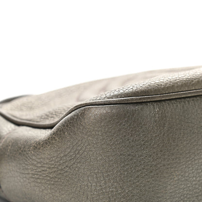 Gucci Metallic Pebbled Calfskin Small Soho Disco Bag Sasso 11 of 20