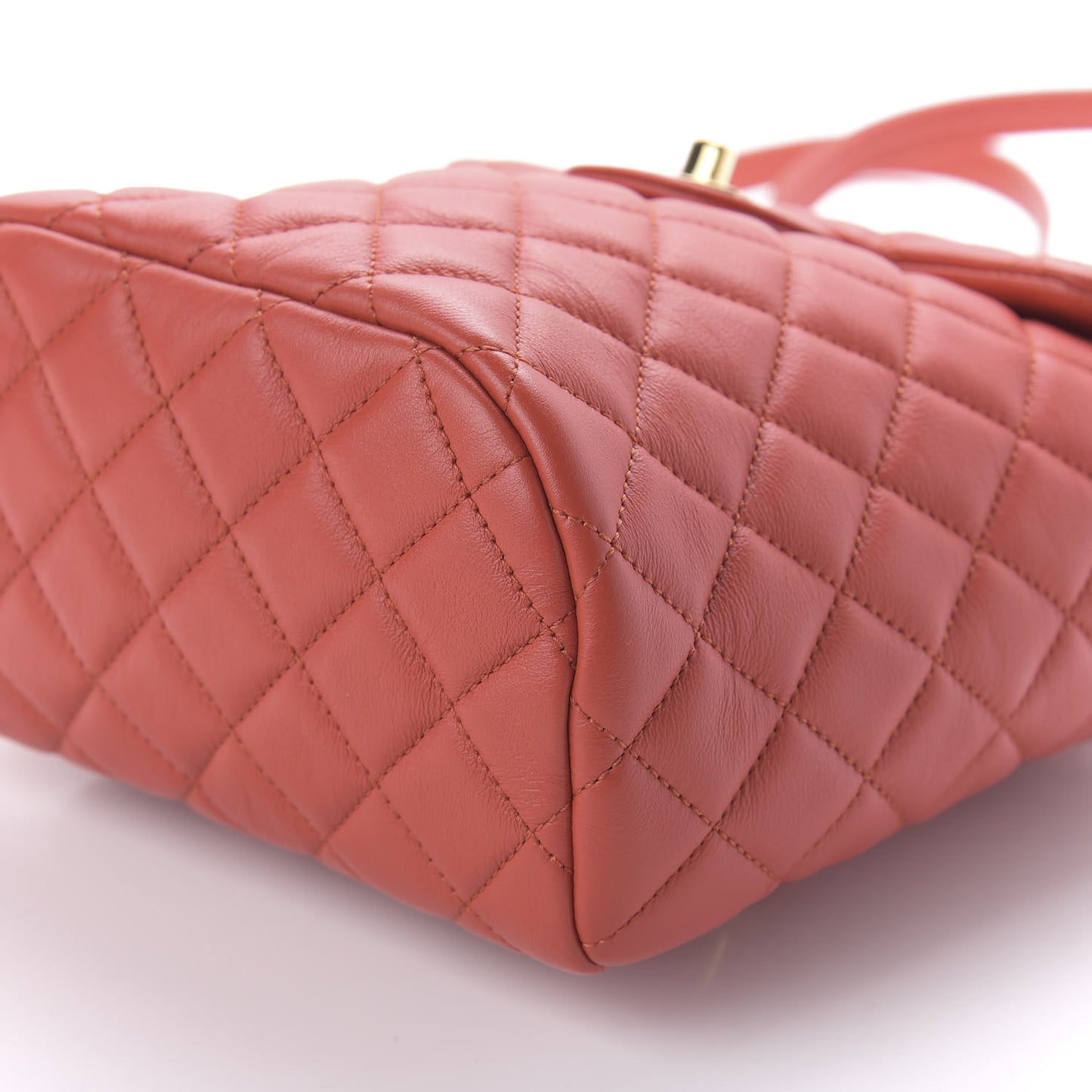 Calfskin Quilted Mini Urban Spirit Backpack Red