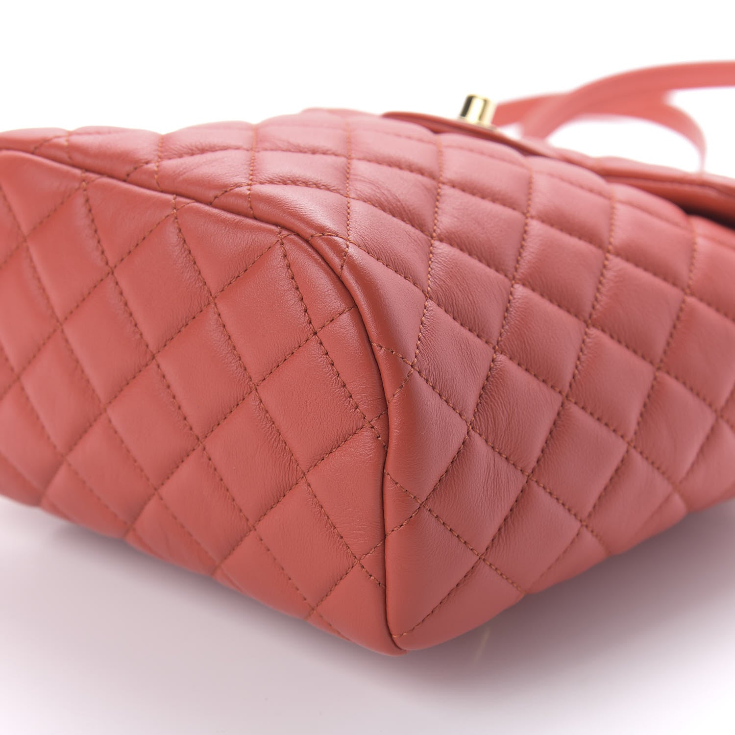 Chanel Calfskin Quilted Mini Urban Spirit Backpack Red 6 of 9