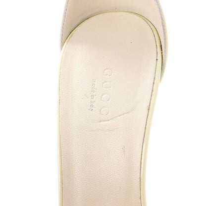 Gucci Patent Victorie Sandals 38 White 9 of 13