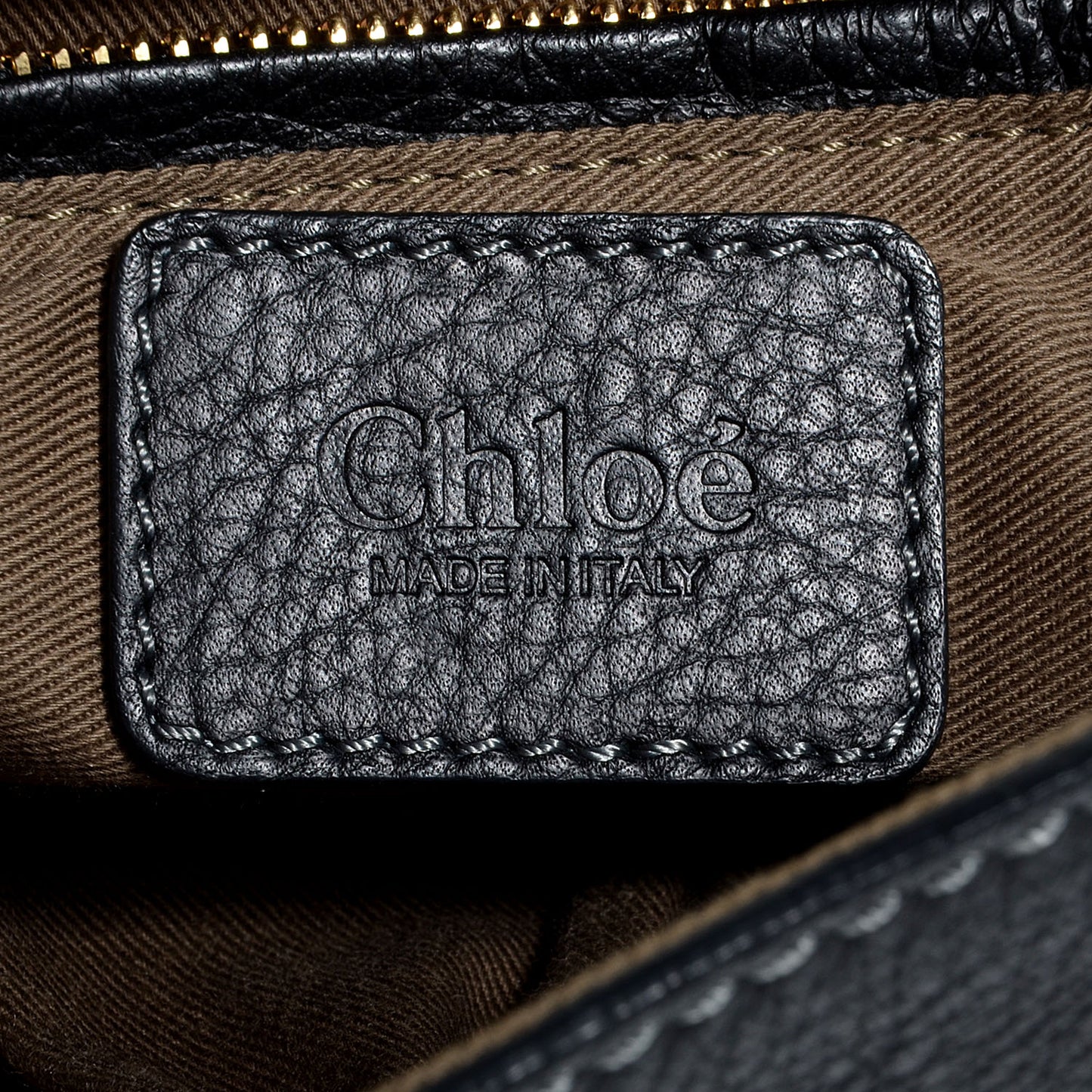 Calfskin Medium Marcie Top Handle Bag Black