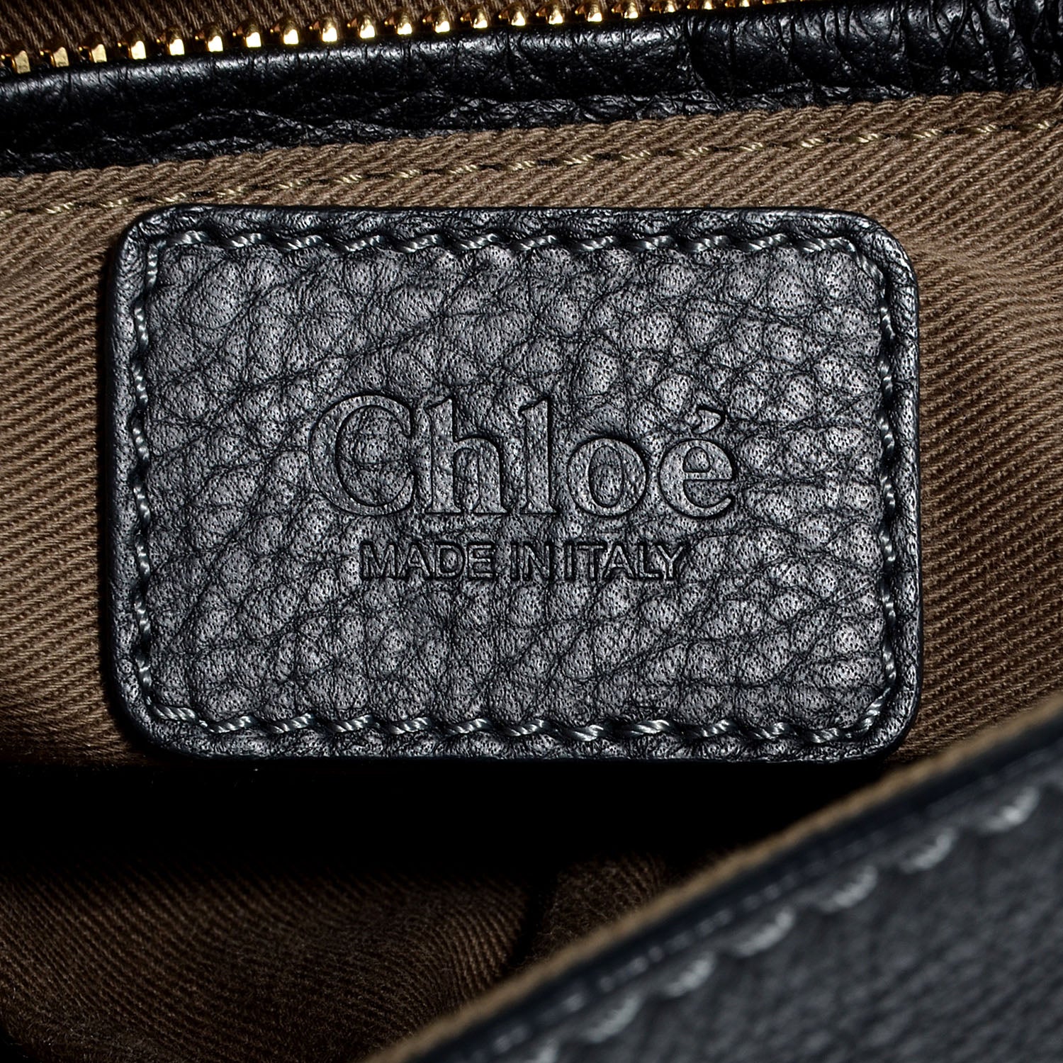 Chloe Calfskin Medium Marcie Top Handle Bag Black 7 of 10