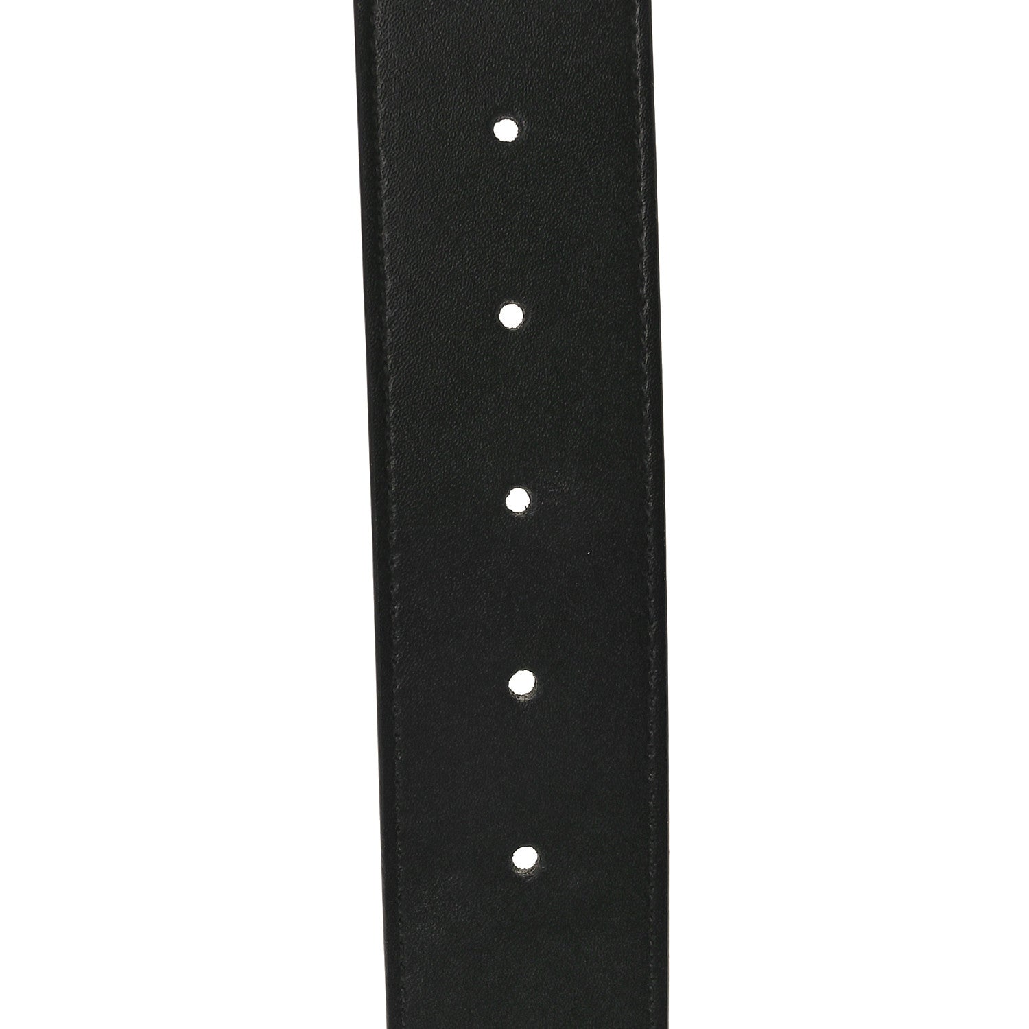 Fendi Vitello Liberty F is Fendi Bi-Color Reversible Belt 90 36 Black Peonia 4 of 5
