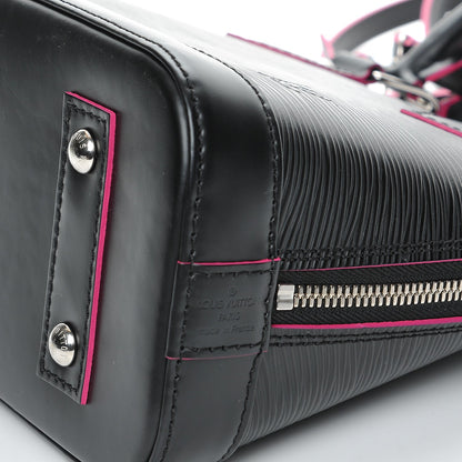 Louis Vuitton Epi Alma BB Black Hot Pink 7 of 7