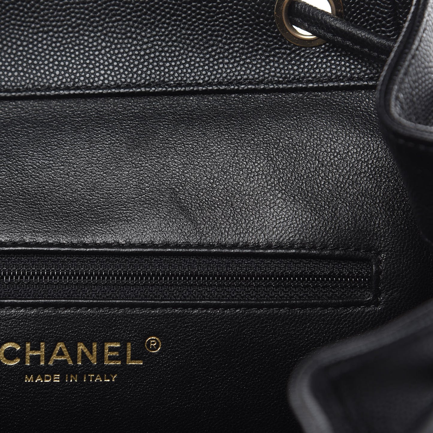 Caviar Quilted Business Affinity Backpack Black