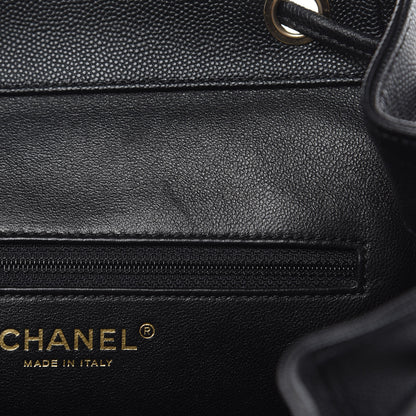 Chanel Caviar Quilted Business Affinity Backpack Black 12 of 13