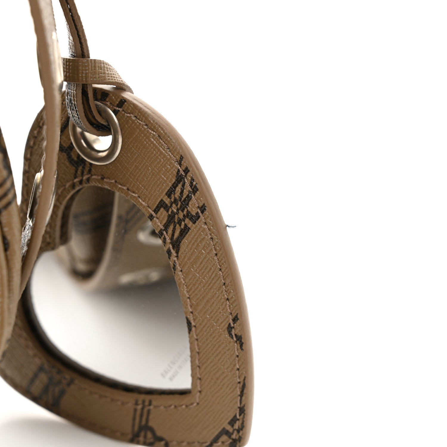 Balenciaga Coated Canvas BB Monogram Le Cagole Shoulder Bag XS Beige Brown 12 of 12