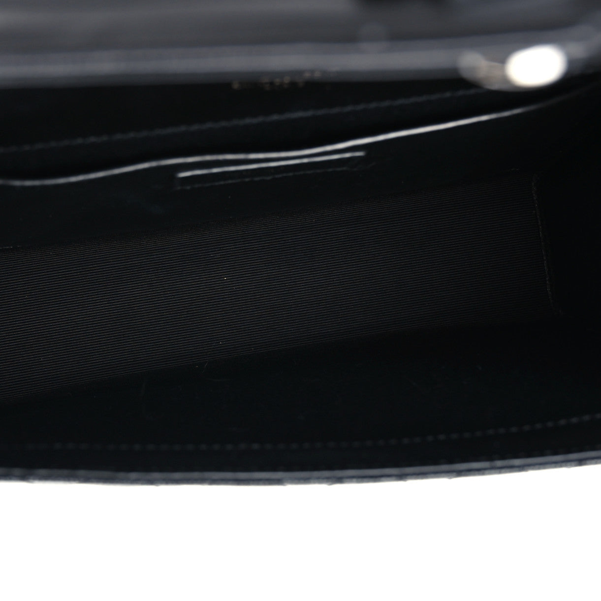 Grain De Poudre Textured Mixed Matelasse Triquilt Medium Monogram Satchel Black