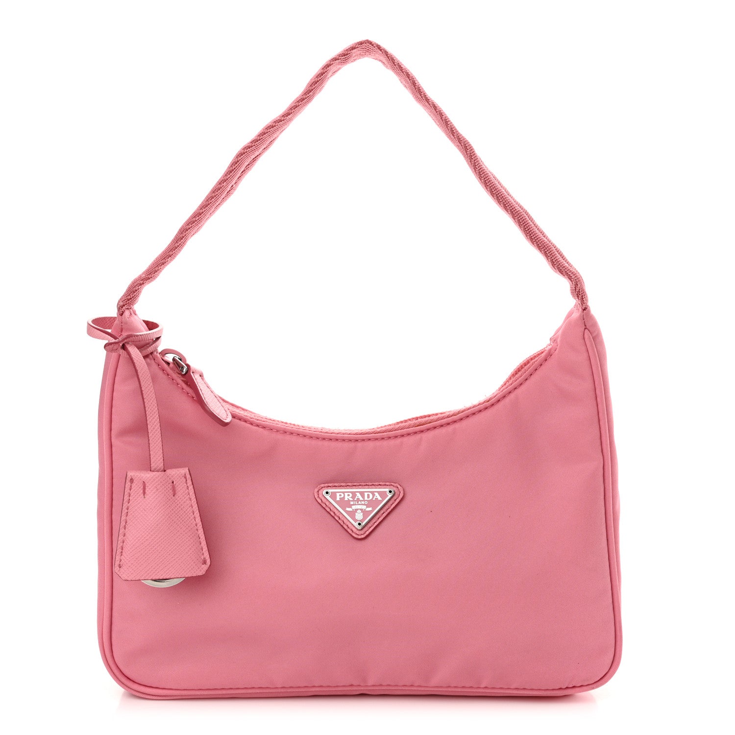 Prada Tessuto Nylon Mini Re-Edition 2000 Bag Begonia 1 of 13