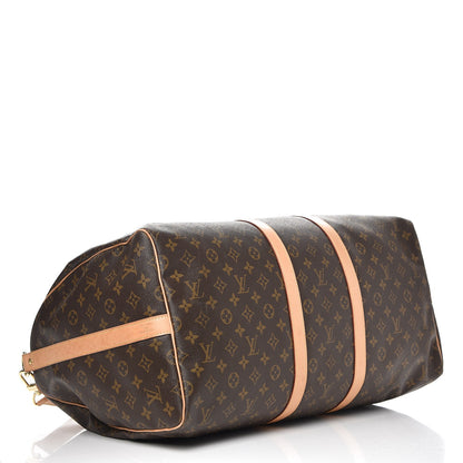 Louis Vuitton Monogram Keepall Bandouliere 55 4 of 12