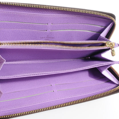 Louis Vuitton Damier Ebene Illustre Zippy Wallet Violet 6 of 8
