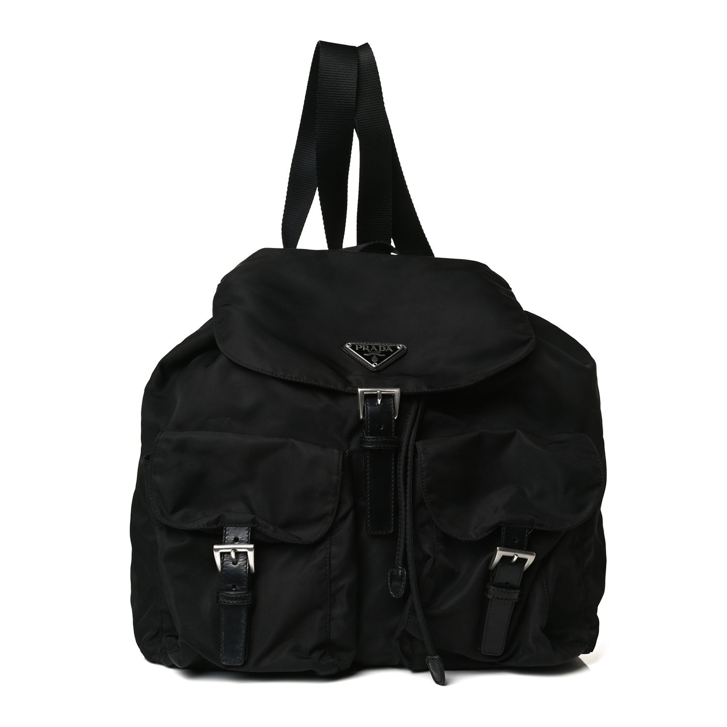 Nylon Vela Medium Backpack Black