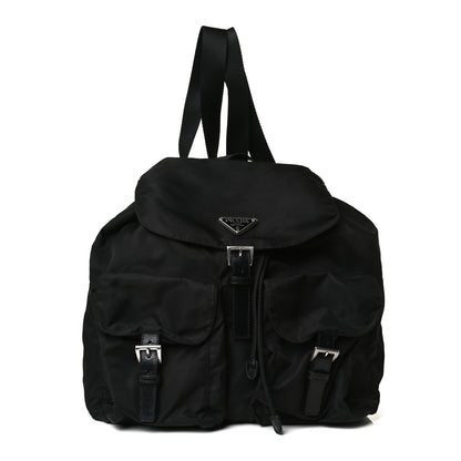 Prada Nylon Vela Medium Backpack Black 1 of 22