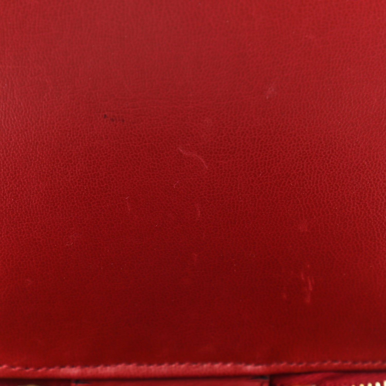 Chanel Caviar Vanity Cosmetic Case Red 8 of 12
