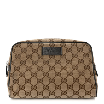 Gucci Monogram Belt Bag Dark Brown 1 of 10