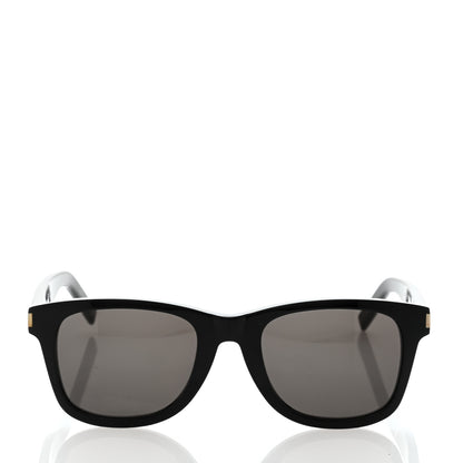 Saint Laurent Acetate Heart Perf SL51 Sunglasses Black 2 of 9
