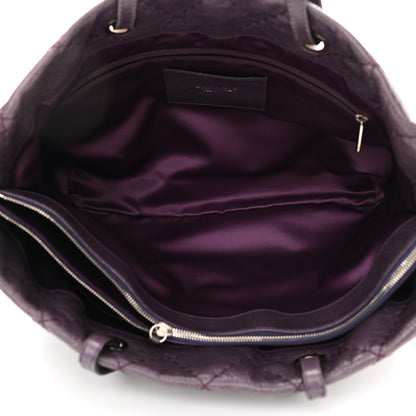 Chanel Glazed Calfskin Large On The Road Tote Purple 5 of 13