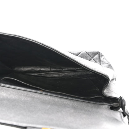 Chanel Caviar Quilted Medium Kelly Flap Black 6 of 13