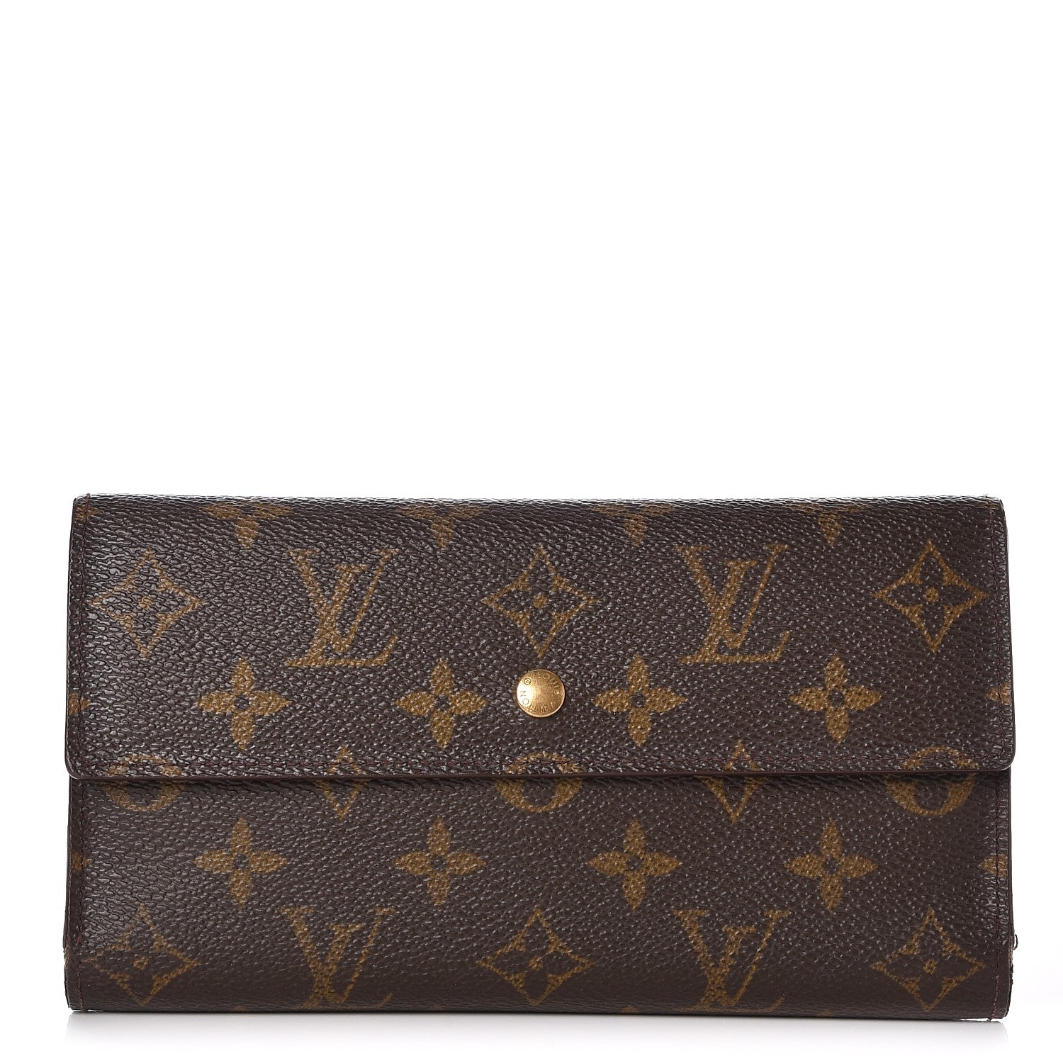 Louis Vuitton Monogram Porte Tresor International Wallet 1 of 10