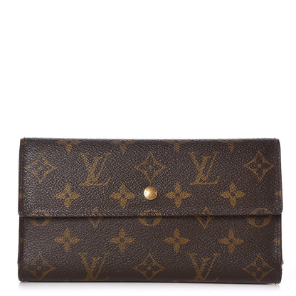 Louis Vuitton Monogram Porte Tresor International Wallet 1 of 10
