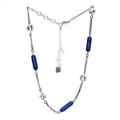 Louis Vuitton Inclusion Chain Necklace Blue 3 of 4