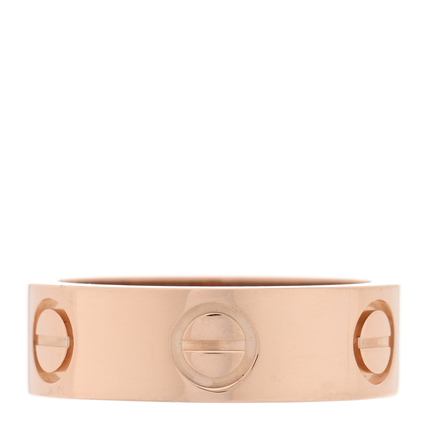 Cartier 18K Pink Gold 5.5mm LOVE Wedding Band Ring 48 4.5 1 of 4
