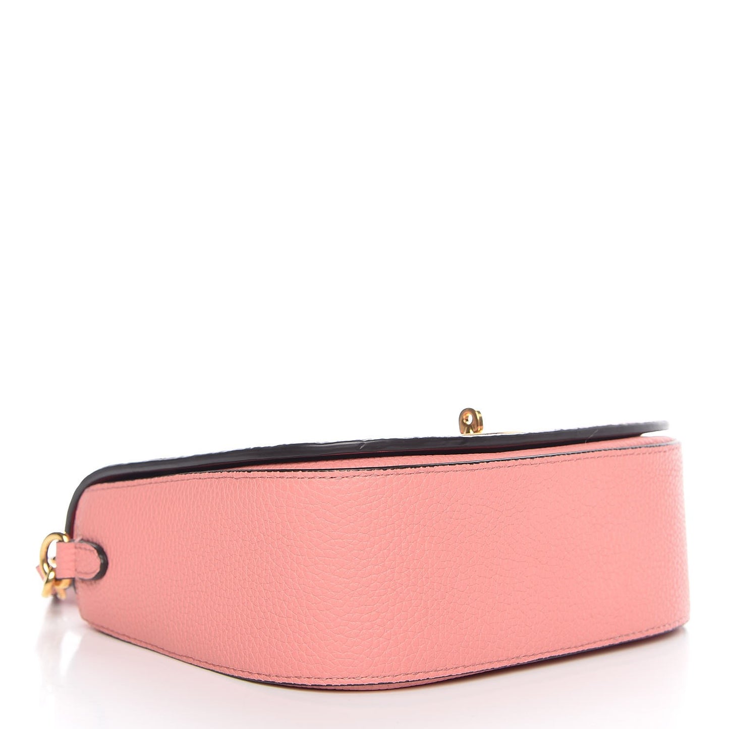 Natural Grained Calfskin Small Darley Satchel Macaroon Pink