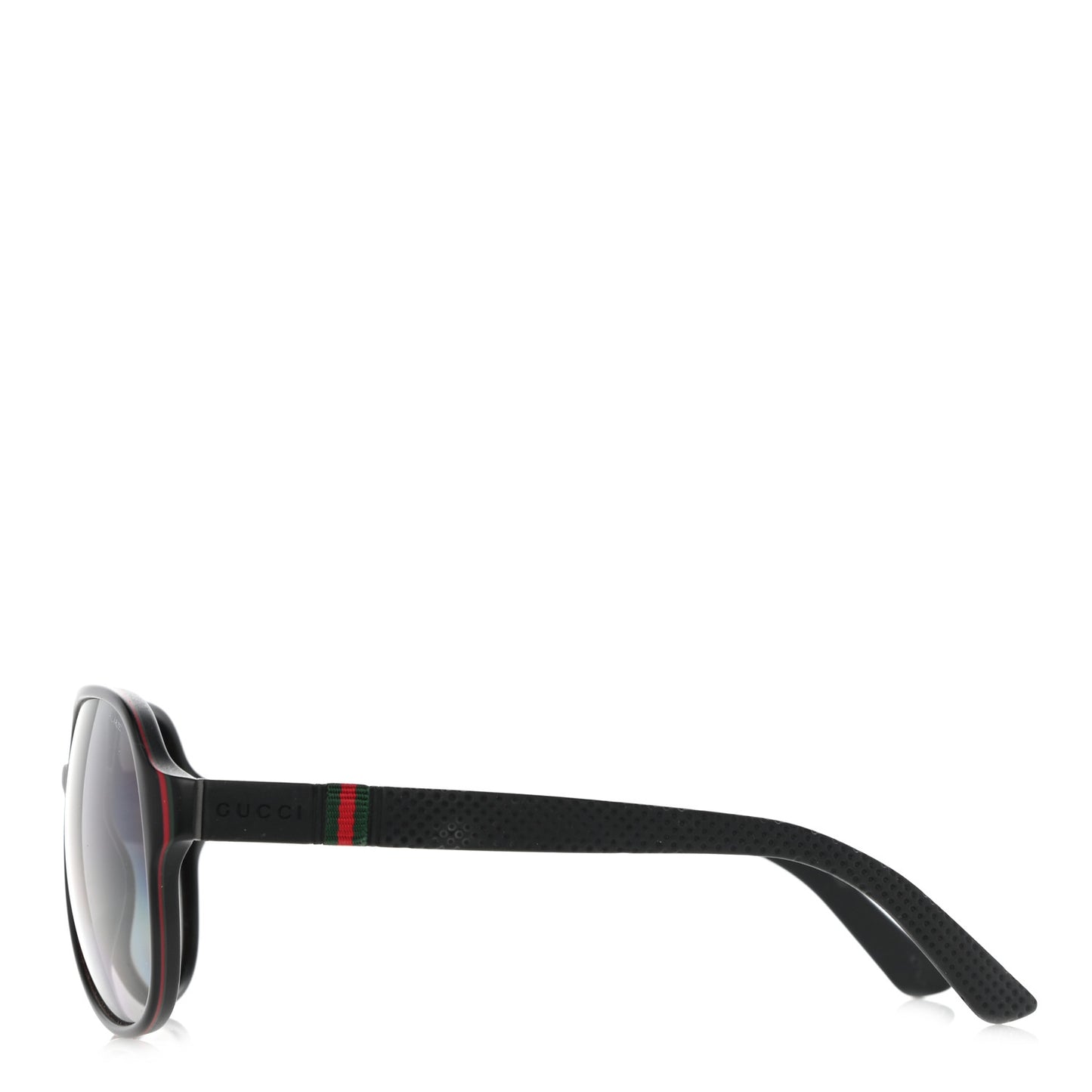 Acetate Polarized Web Aviator Sunglasses GG 1065/S Black