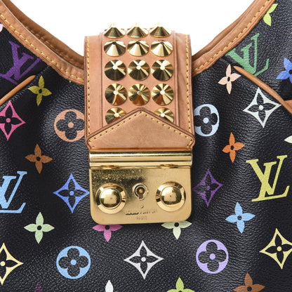 Louis Vuitton Monogram Multicolor Chrissie Black 9 of 9