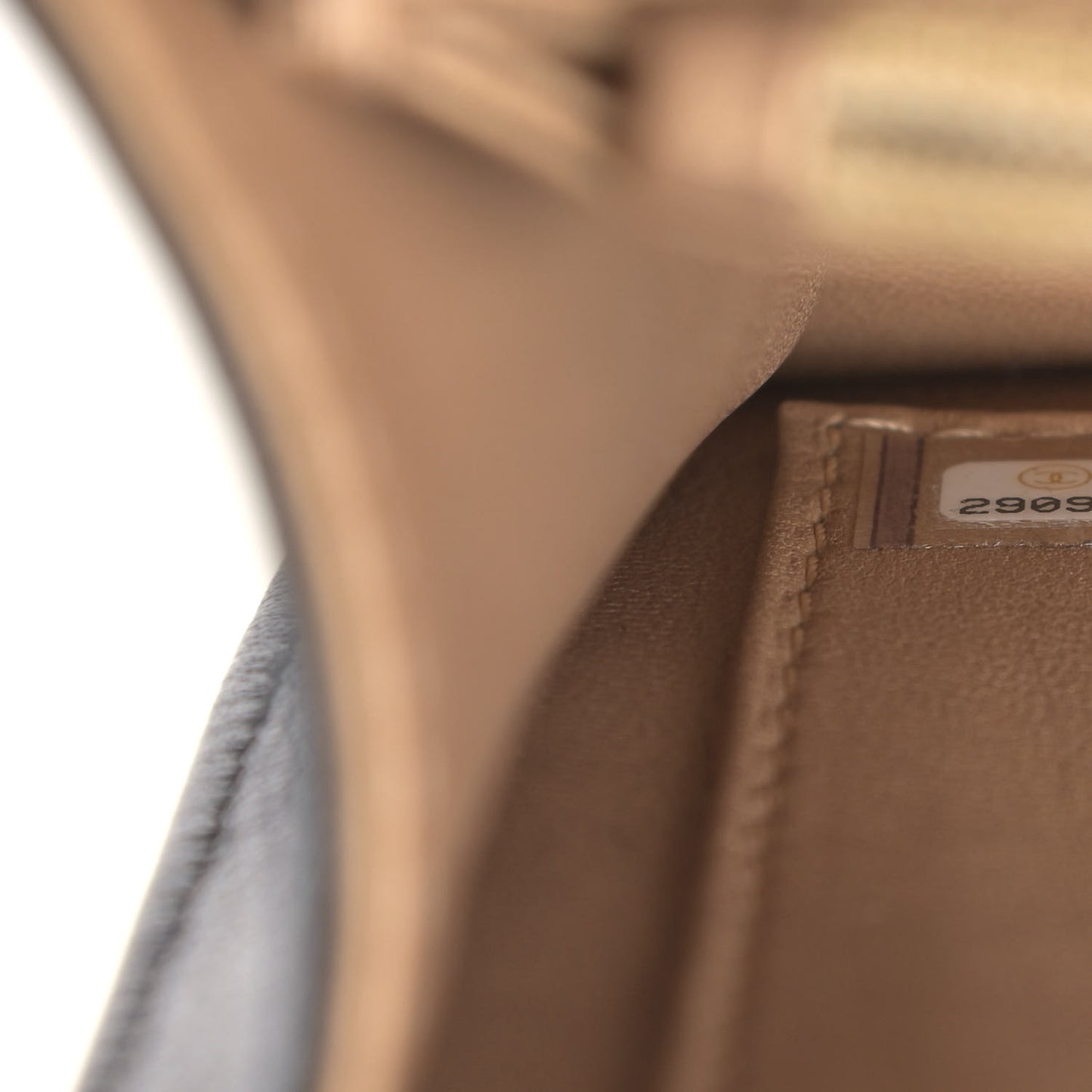 Lambskin Quilted Small Chic Pearls Flap Black